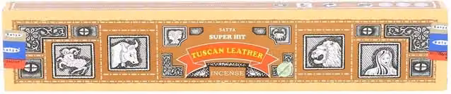 Satya Tuscan Super Hit Incense Sticks, Pack of 12, Brown