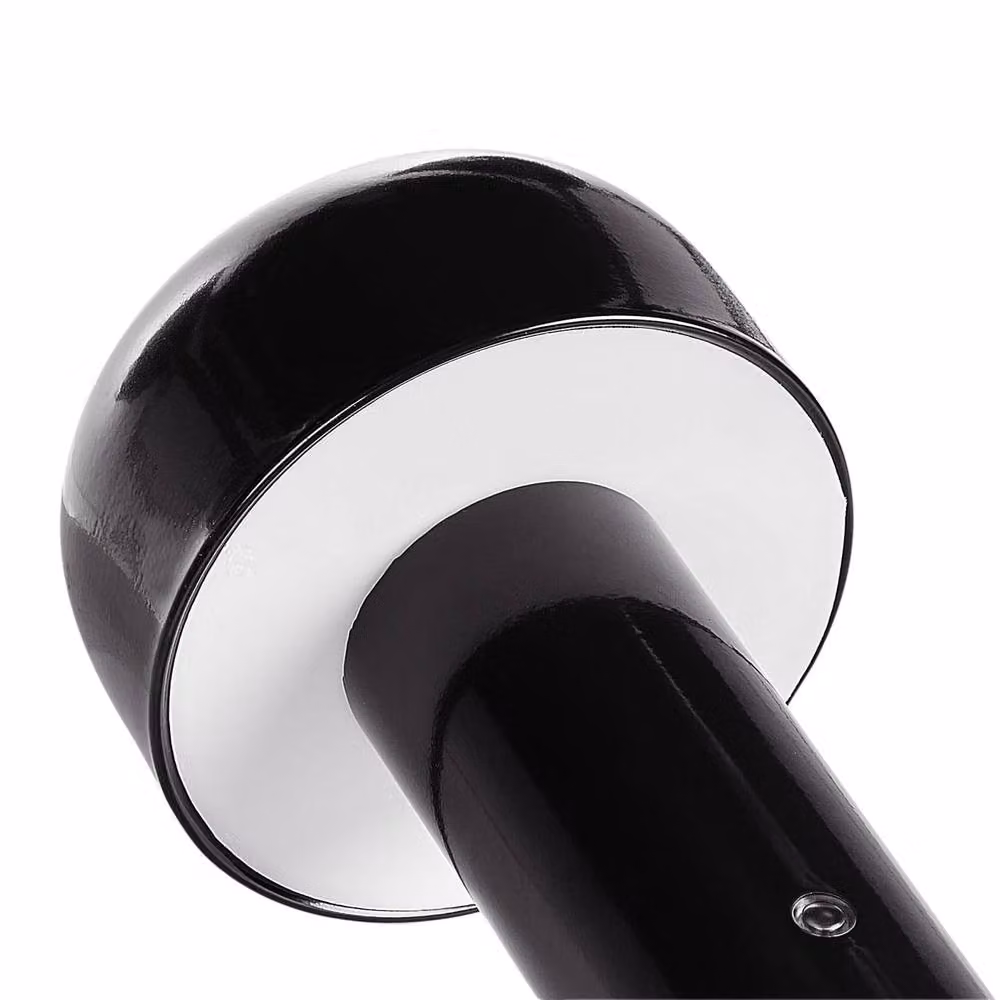 Wyld and Coco Black Wireless Table Lamp with Touch Dimmer and USB Rechargeable Battery – 4