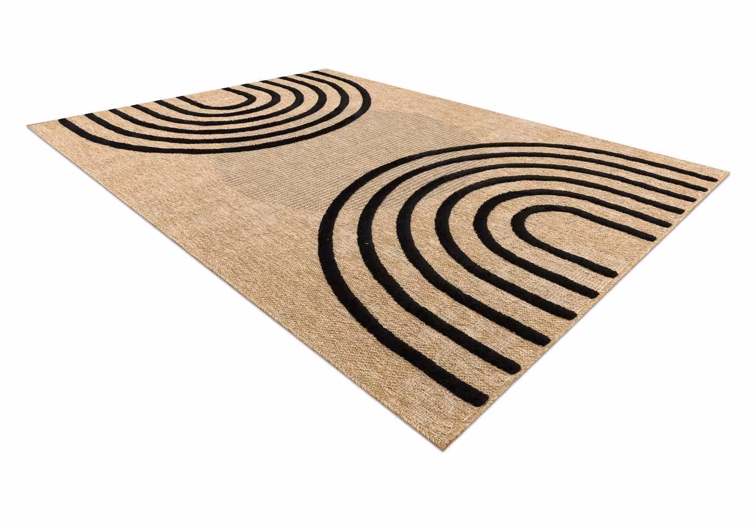 RugsX Spark Geometric Rug in Beige, W 160 cm x D 220 cm – 3