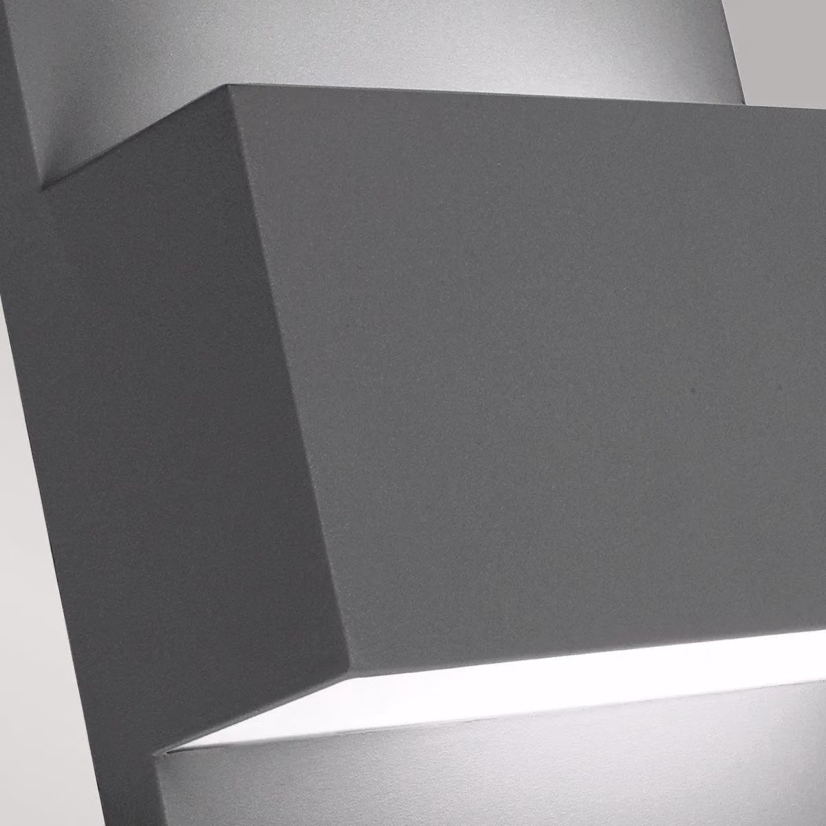 Netlighting Geneve Up Down Outdoor Wall Light in Grey, IP54, E27 – 4