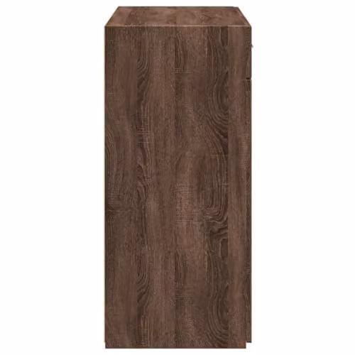 vidaXL Modern Brown Oak Sideboard in Engineered Wood W/D/H: 80 x 42.5 x 93 cm – 5