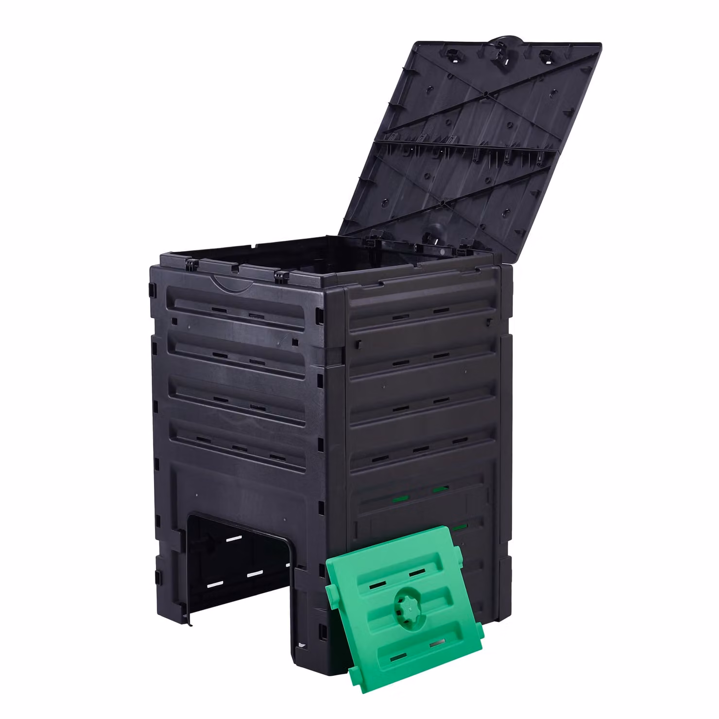 Hygrad Built to Survive 450L Garden Compost Bin in Black – 2