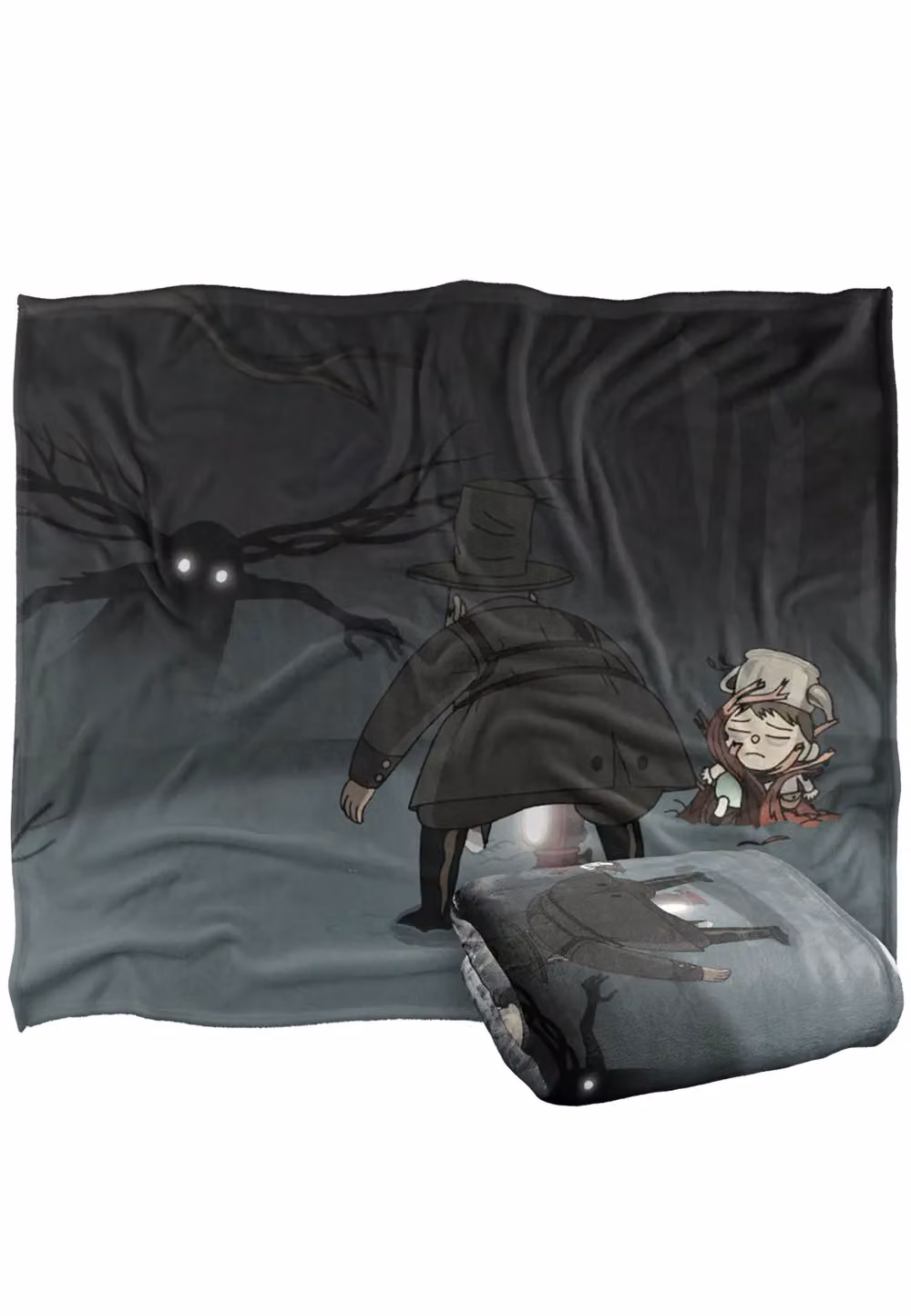LOGOVISION Over The Garden Wall Beast Vs Woodsman Super Soft Fleece Throw Blanket, White and Multicolour, W/D/H: 152 x 127 cm – 5