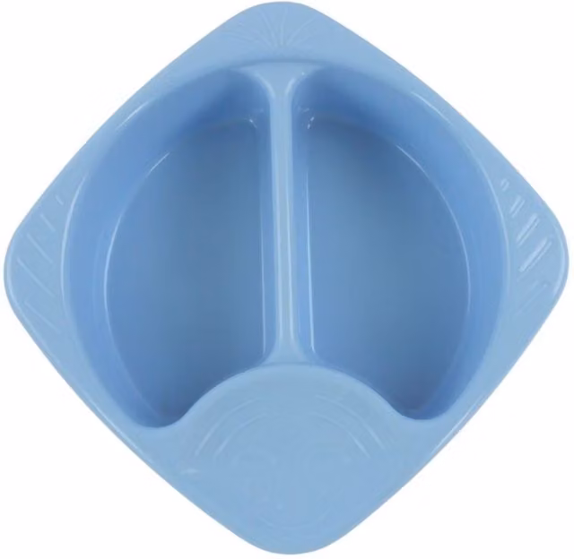 Junior Joy Top and Tail Bowl with 2 Pack Baby Sponges in Baby Blue
