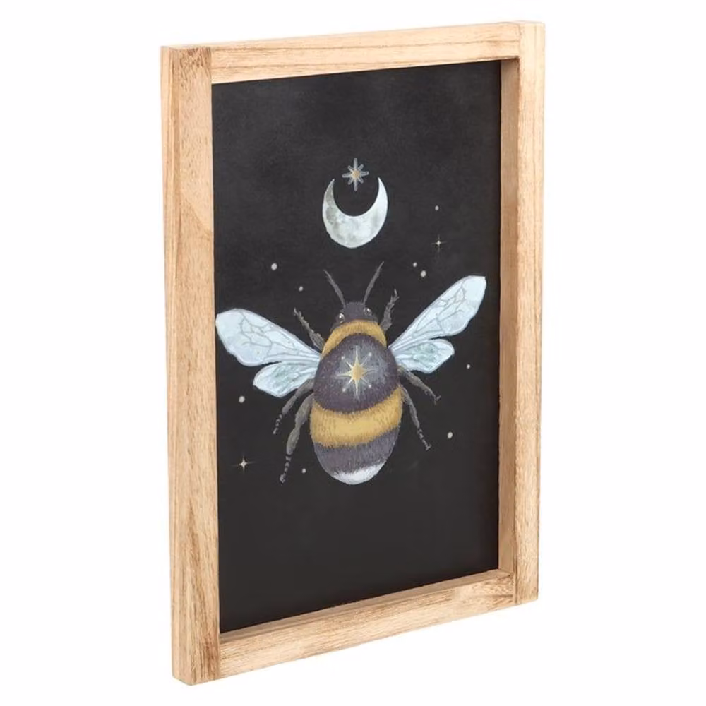 Uniqueful Forest Bee Framed Wall Print, Multicolour Nature Illustration, W: 26 cm, H: 35 cm – 3