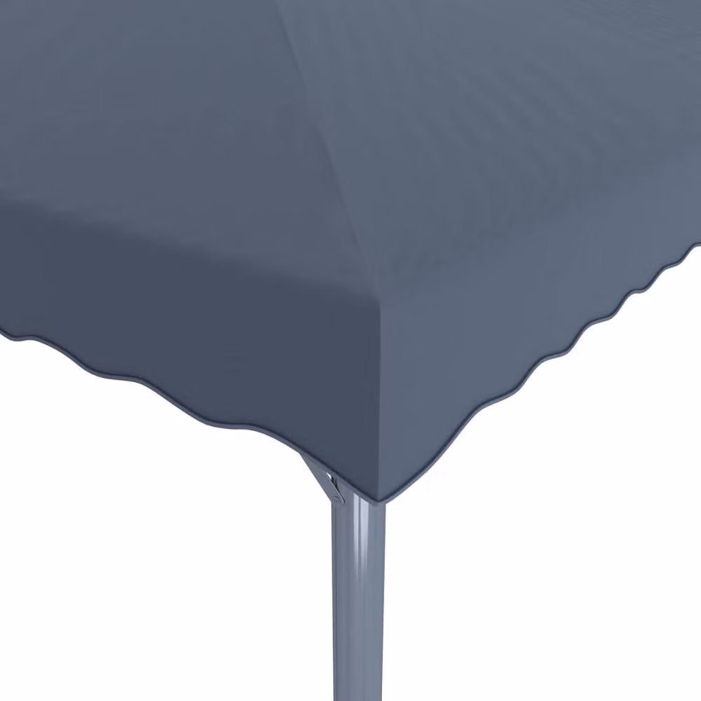 Berkfield Home Anthracite Aluminium Gazebo in Dark Grey, W/D/H: 300 x 300 x 270 cm – 2