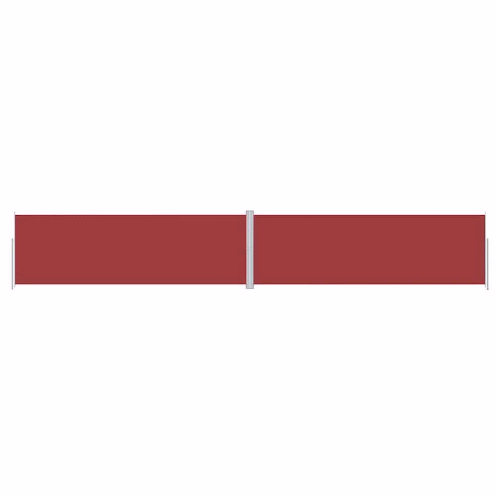 Berkfield Home Red Retractable Side Awning W/D/H: 1200 x 200 cm – 3