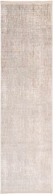The Rug House Oatmeal Fringed Boho Rectangular Rug in Beige, W: 240 cm, D: 70 cm