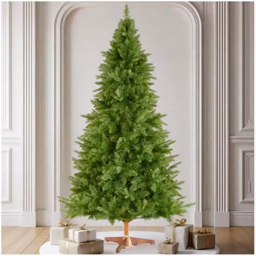 tectake Cupid Artificial Christmas Tree in Green, Height: 220 cm