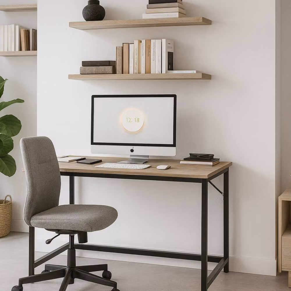 Storvo Industrial Computer Desk for Home Office Workstation, Width: 120 cm – 3