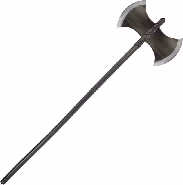 VFM e-Store Halloween Double Headed Axe Prop Party Accessory in Grey – 1
