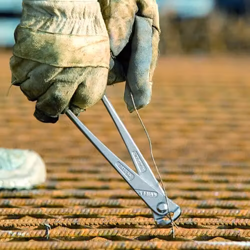 Knipex High Leverage Concreters' Nippers, Silver, 250 mm – 2