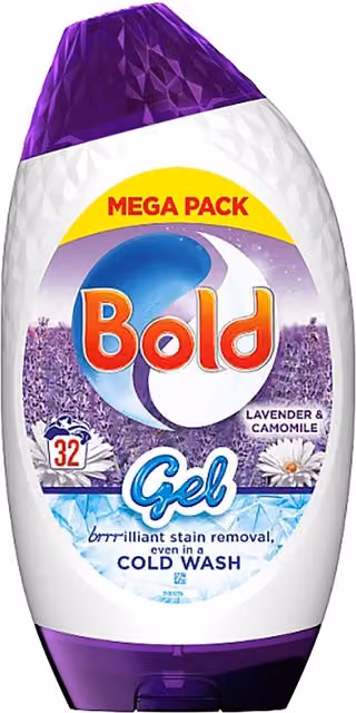 Bold 2 in 1 Laundry Gel Lavender and Chamomile Multicolour
