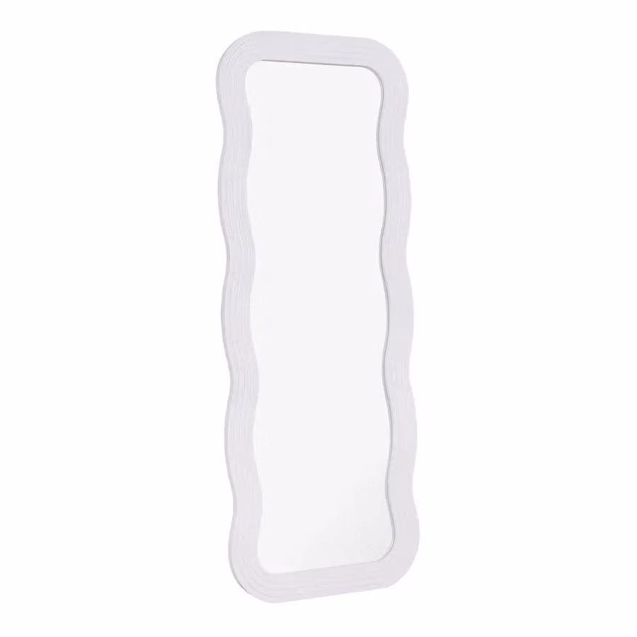 Home Garden Direct Paola Wavy Full Length Mirror in White, W/H: 70 x 180 cm – 3