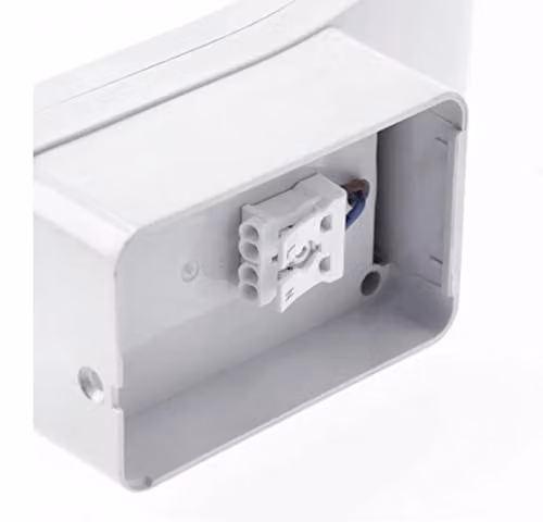 CGC Lighting White LED Outdoor Wall Light with Motion Sensor, 10W, 900lm, 4000K Cool White – 5
