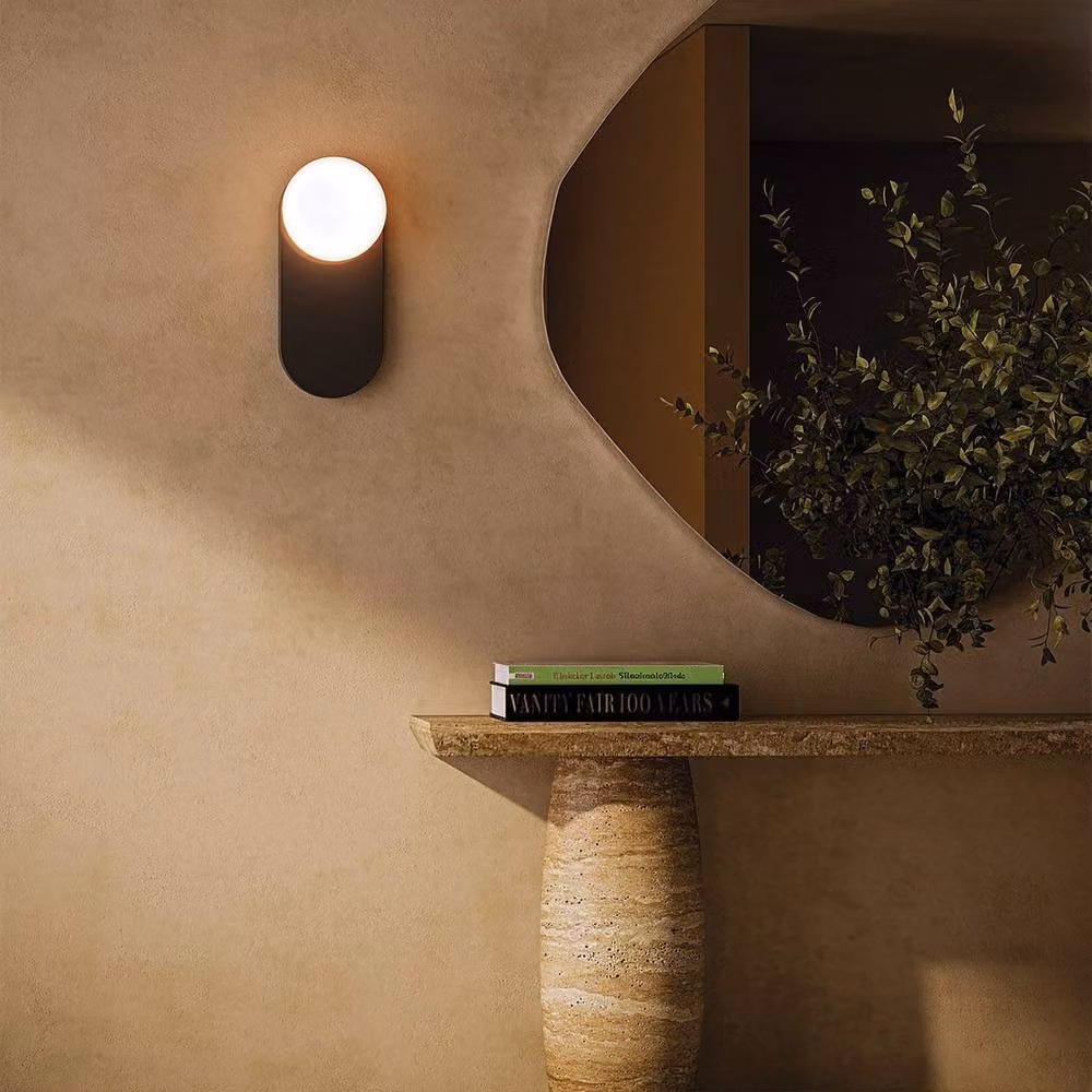 Netlighting Ariel Matte Black Wall Light with Glass and Metal Finish – 2