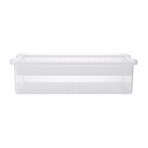 MasterClass Marinade Tray with Snap Lid in White or Transparent, W/D/H: 37.0 x 21.5 x 10.0 cm – 1