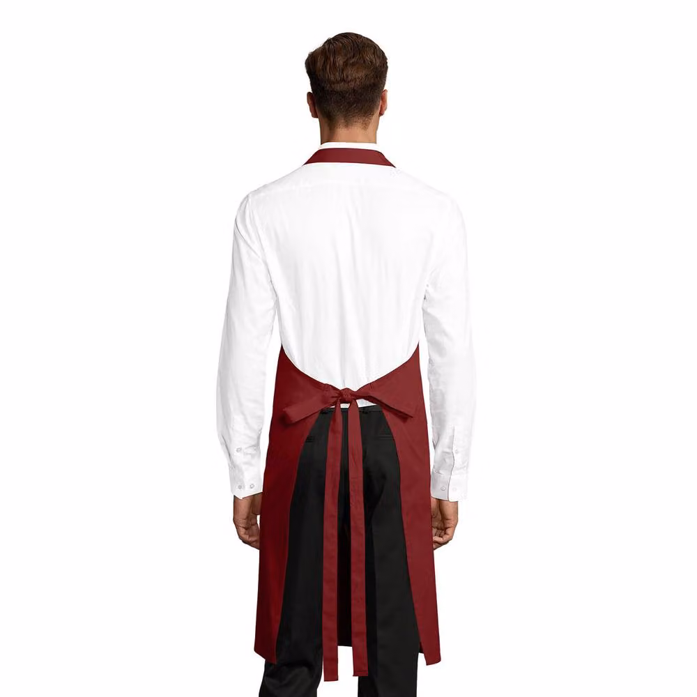 SOL'S Gamma Apron in Burgundy – 2