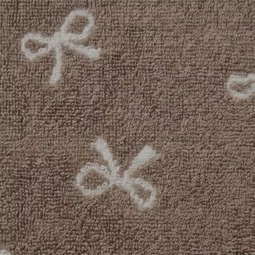 OHS Premium Cotton Terry Hand Towel, Quick Drying and Fluffy, Beige/Brown – 3