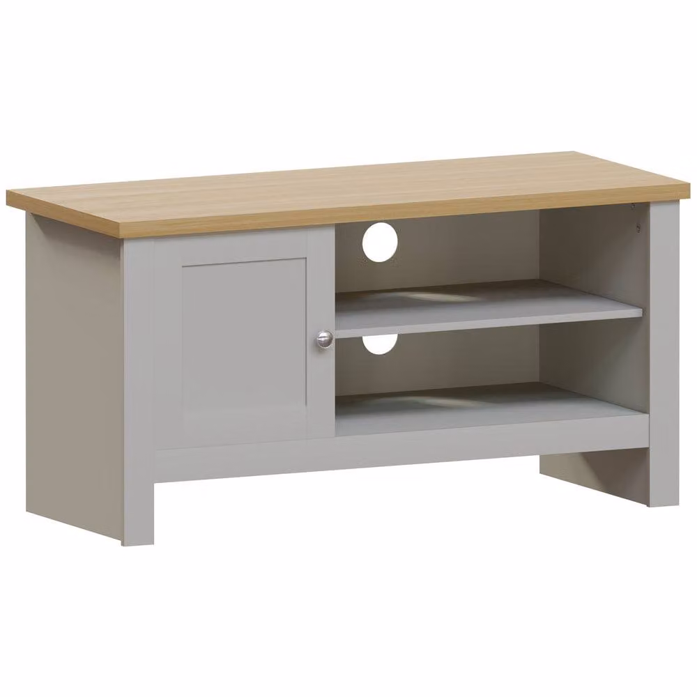 HD Designs Vida Designs Arlington 1 Door TV Unit in Grey – 2