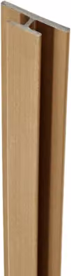 Ecoscape Composite Panel Cladding Joint Trim in Gold and Brown