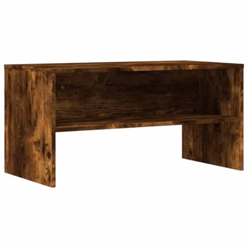 vidaXL TV Cabinet in Brown Smoked Oak, W/D/H: 80 x 40 x 40 cm – 1