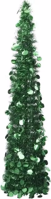 Berkfield Home Green Pop-up Artificial Christmas Tree, Height: 150 cm