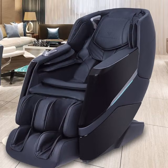VComfort Dreamliner 4D Hyperbolic Massage Chair in Black