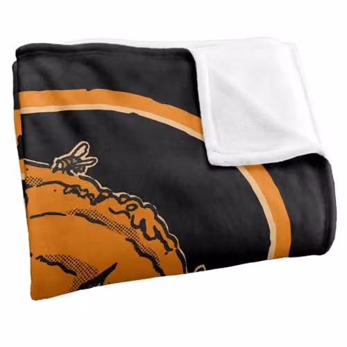 Steven Rhodes Mentally I'M Here Super Soft Fleece Throw Blanket, Multicolour, W/D/H: 152 x 127 cm – 7