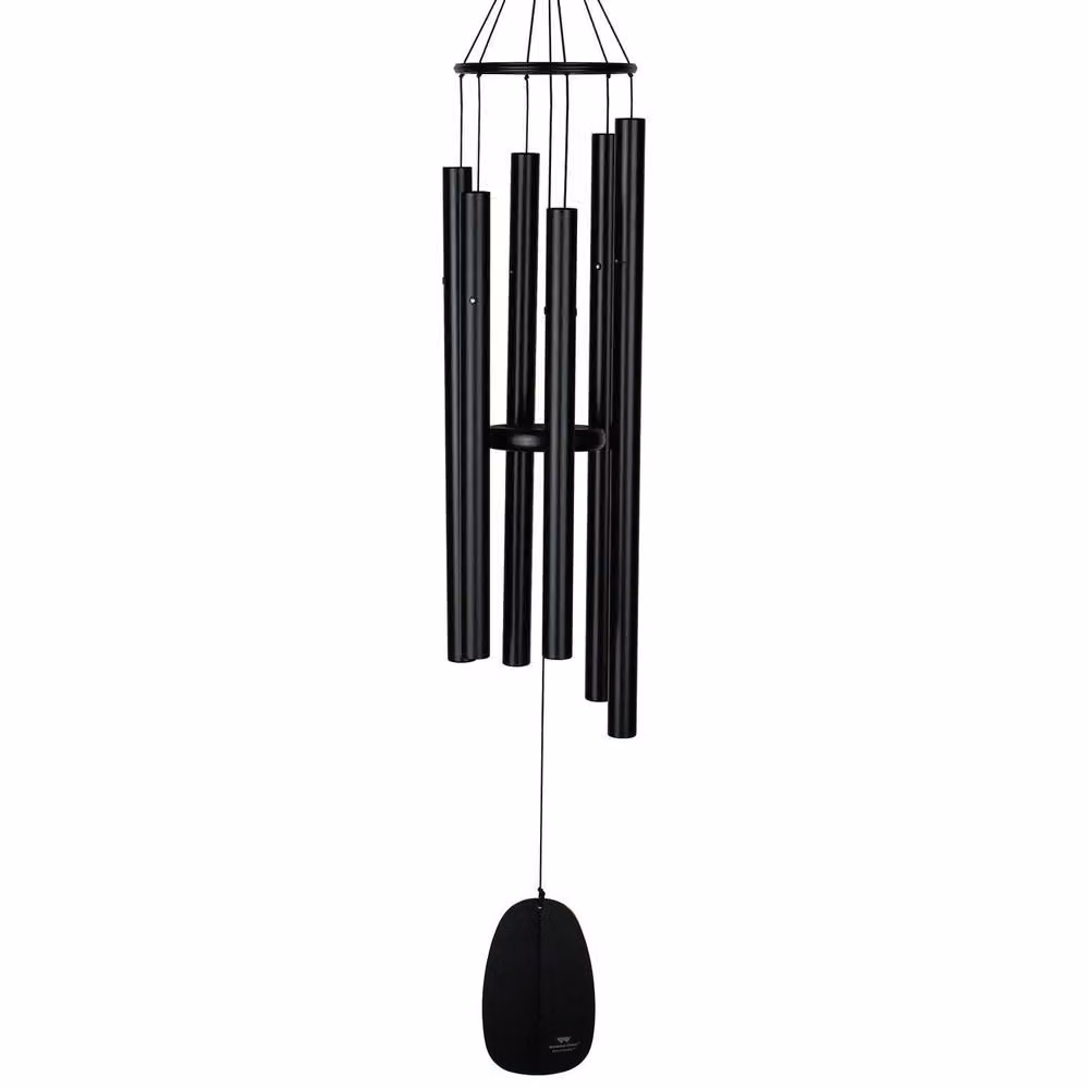 Woodstock Chimes Black Bells of Paradise Large Metal Wind Chimes – 2