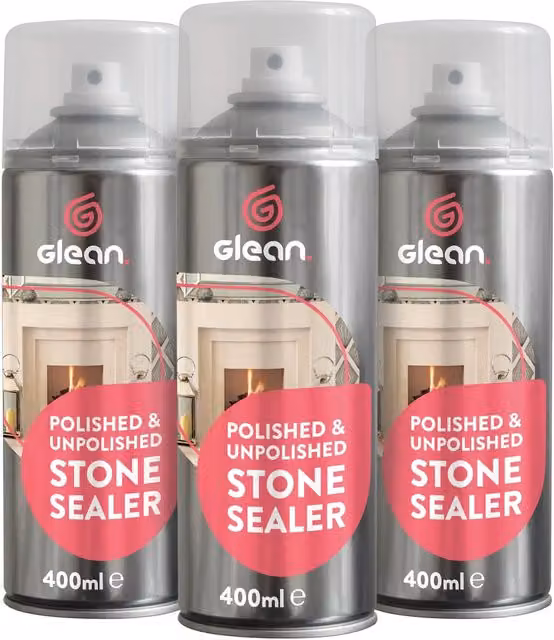 Go Glean Stone Sealer Spray in Transparent and Yellow