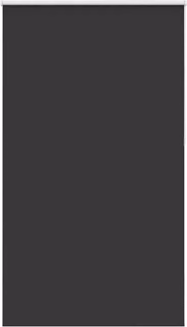 Berkfield Home Blackout Roller Blind, Black Polyester, W: 140 cm, H: 230 cm