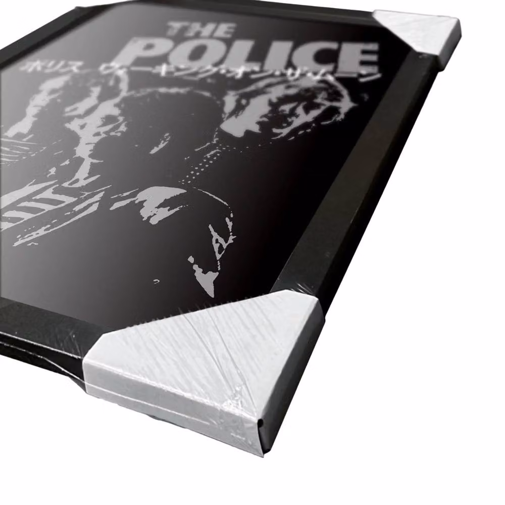 The Police Multicolour Framed Paper Poster in Black – 3