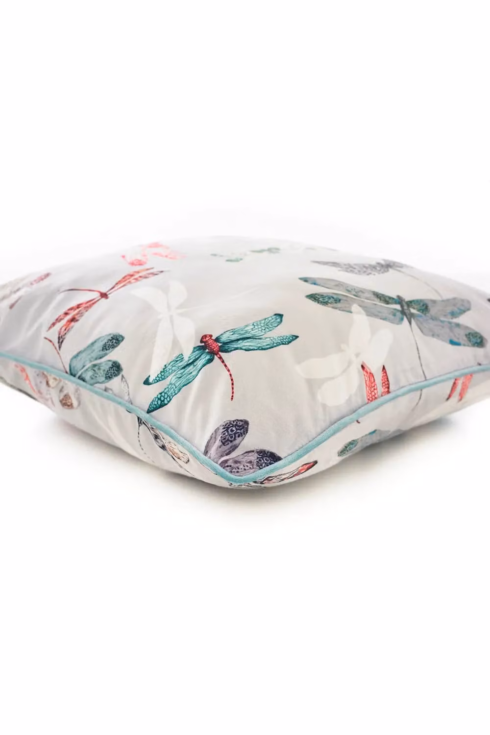 The Lyndon Company Deyongs 1846 Dragonflies Multicolour Square Filled Cushion, W/D/H: 50 x 50 x 50 cm – 2
