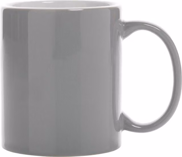 XD Design Classic Inner Two Tone Ceramic Mug, Grey, 350ml