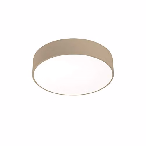 Netlighting Caprice LED Ceiling Light in Gold and Light Beige, 2040lm, 3000K Warm White