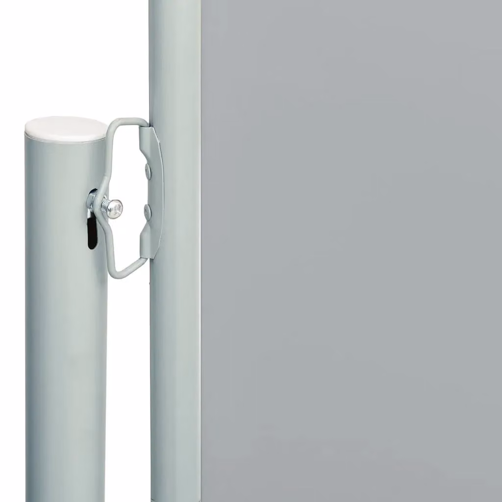 Berkfield Home Grey Retractable Side Patio Awning with Steel Frame and Polyester Fabric, W/H: 600 x 180 cm – 1