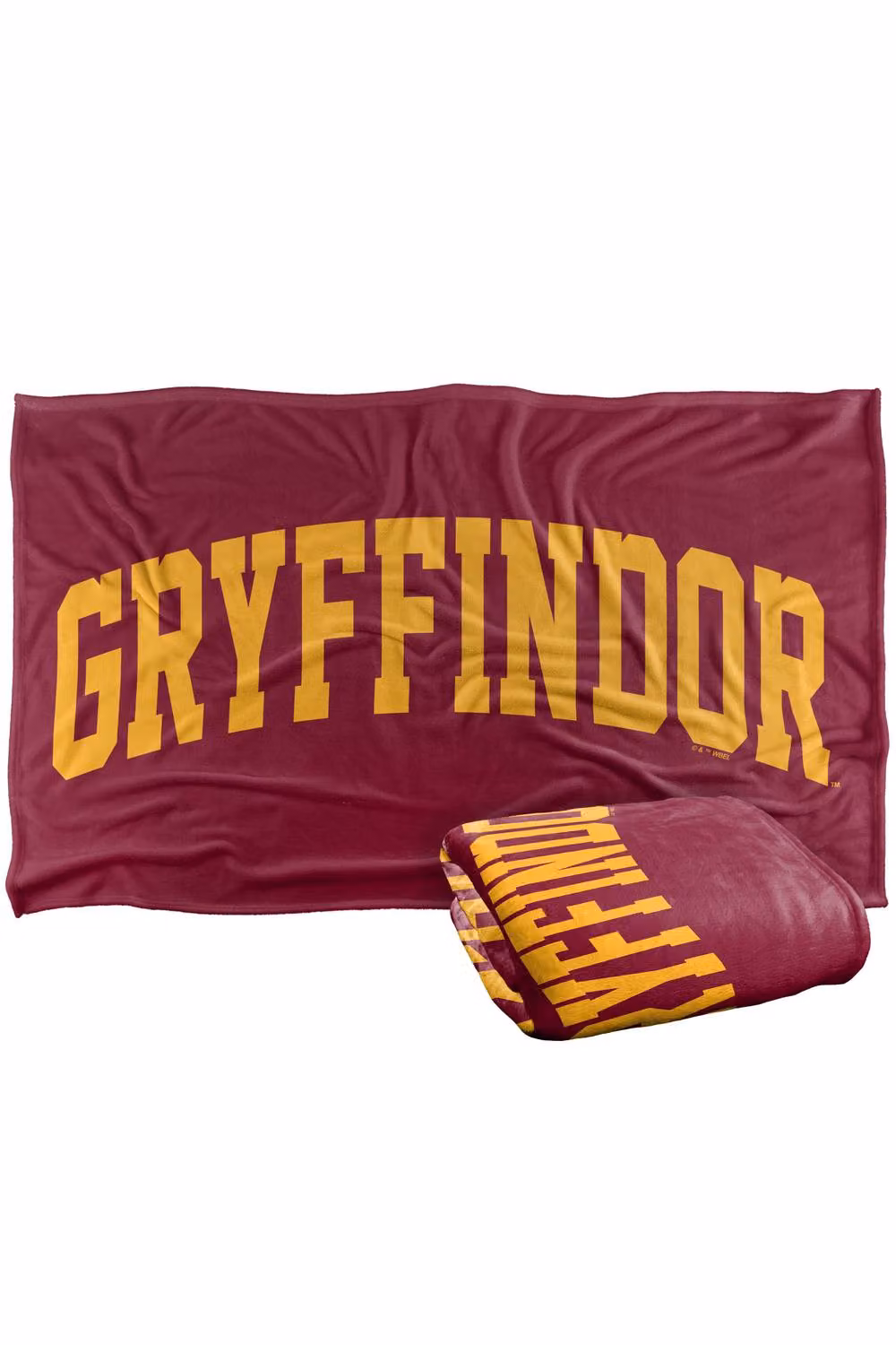 LOGOVISION Harry Potter Arched Gryffindor Super Soft Fleece Throw Blanket, Red/Multicolour, W: 127 cm x L: 152.4 cm – 5