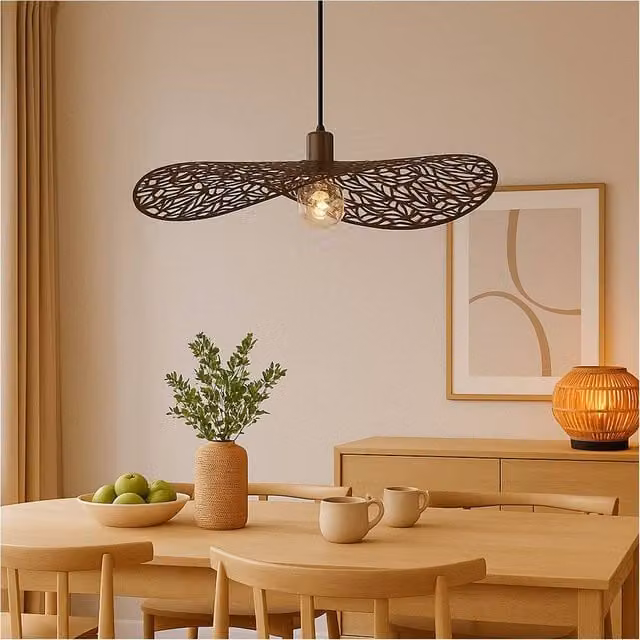 Loops Modern Bronze Pendant Ceiling Light in Brown – 1