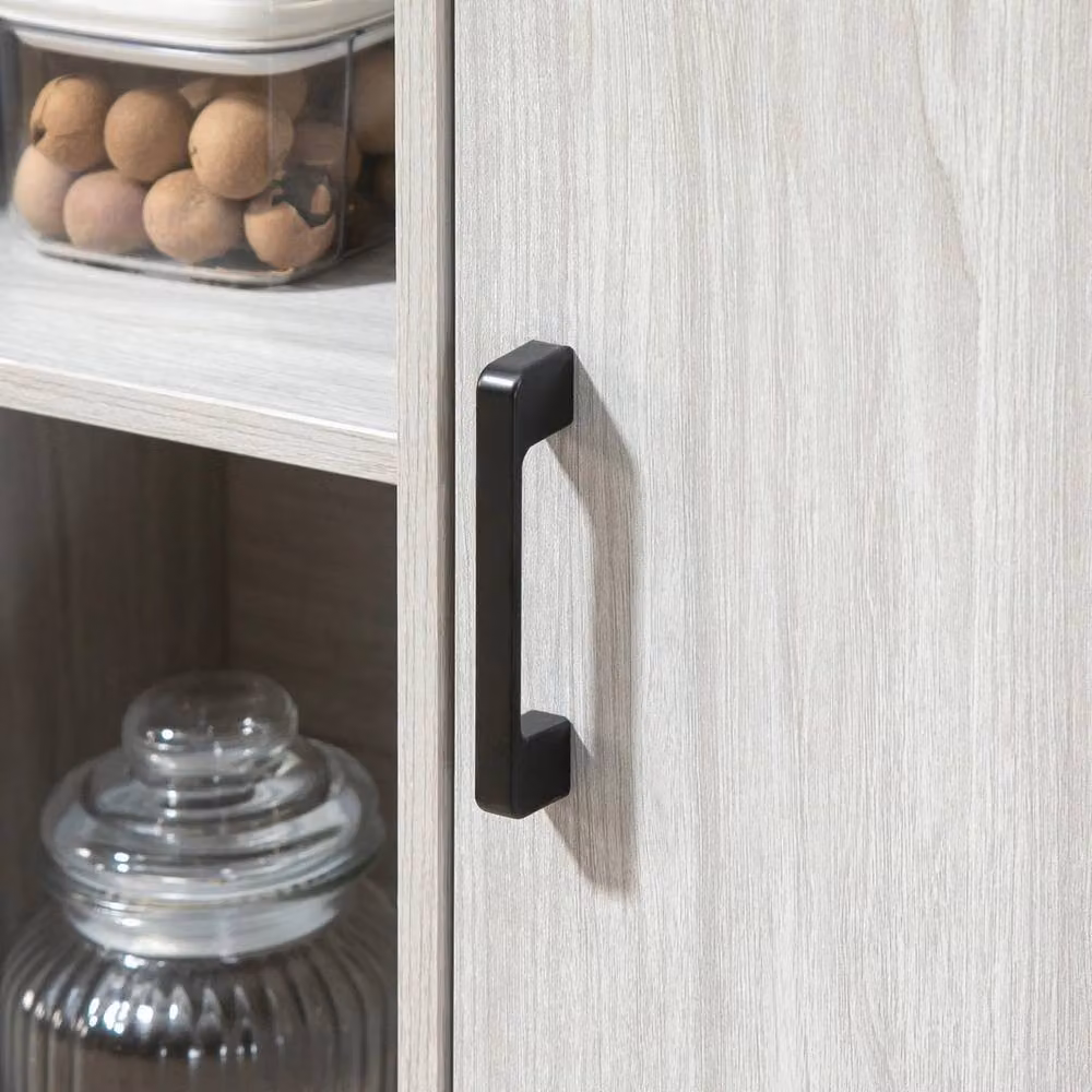 Havendro Modern Matt Grey Sideboard Storage Cabinet – 3