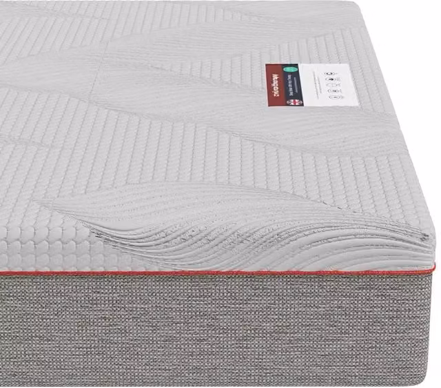 Rest Relax Pocket Memory 3000 Hybrid Mattress with Pocket Springs and Memory Foam, White, W/D: 140 x 200 cm – 1