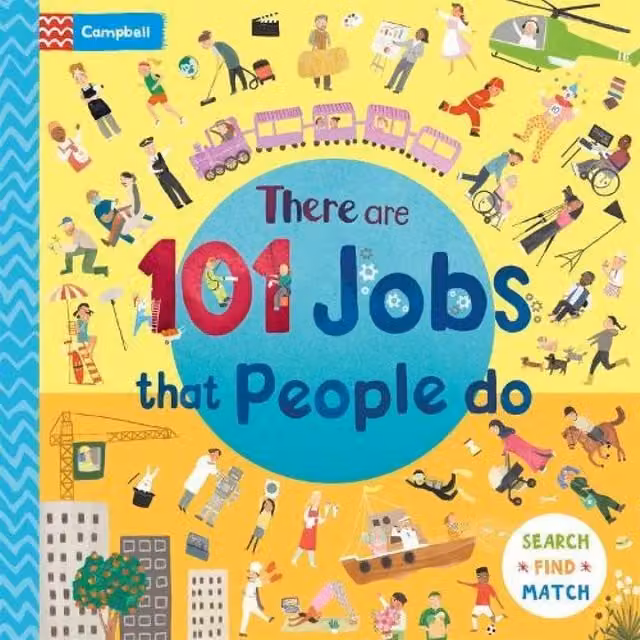 Campbell Books There Are 101 Jobs That People Do in This Book: A Search and Find Multicolour Paper Book