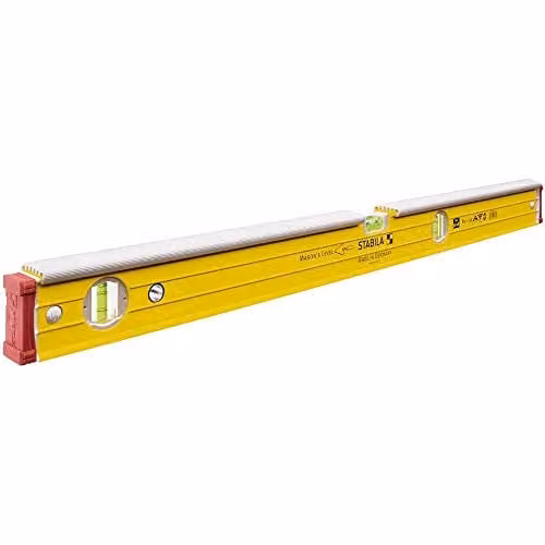 Stabila 96-2-K Double Plumb Masons Spirit Level, Yellow, 80 cm