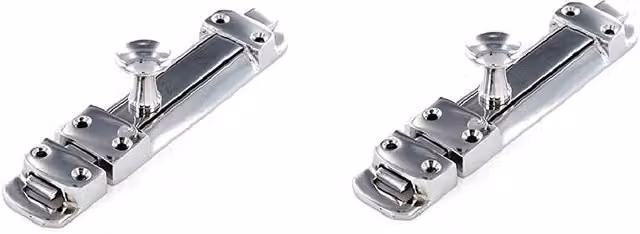 Golden Grace Silver Door Add Lock with Screws