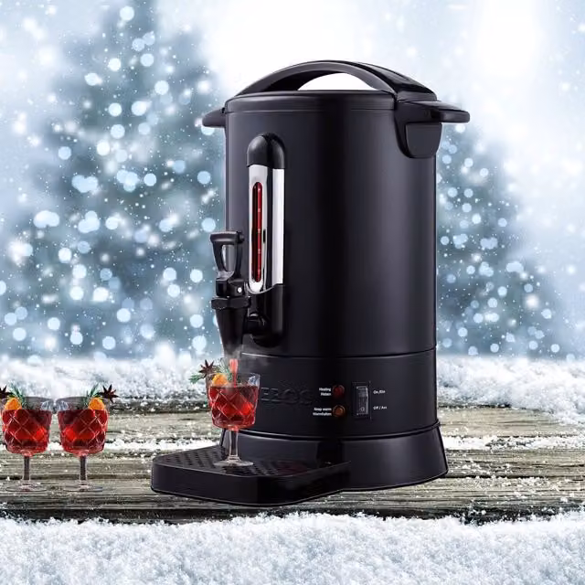 AREBOS Hot Drink Water Boiler and Dispenser, 6.8 l, Black