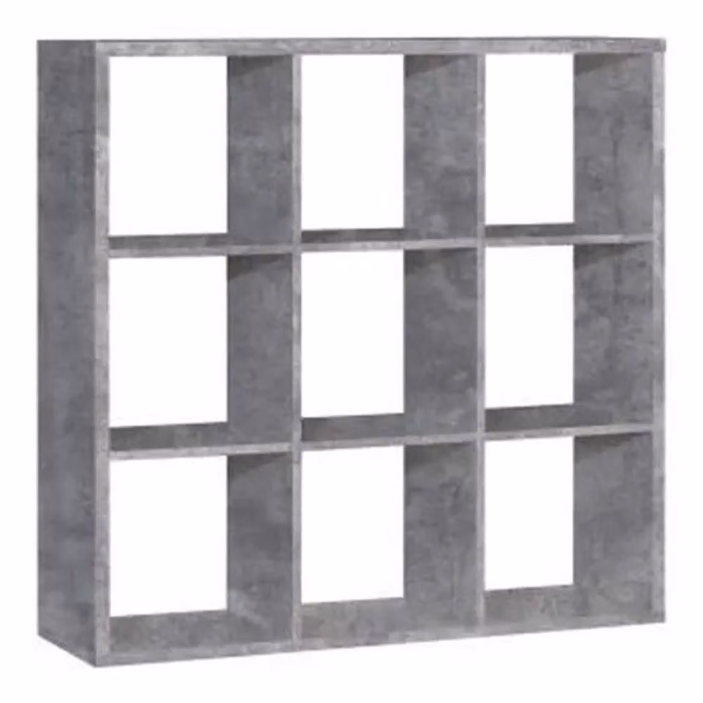 Wyld Haus Shanghai 3x3 Storage Unit in Grey Concrete Style – 2