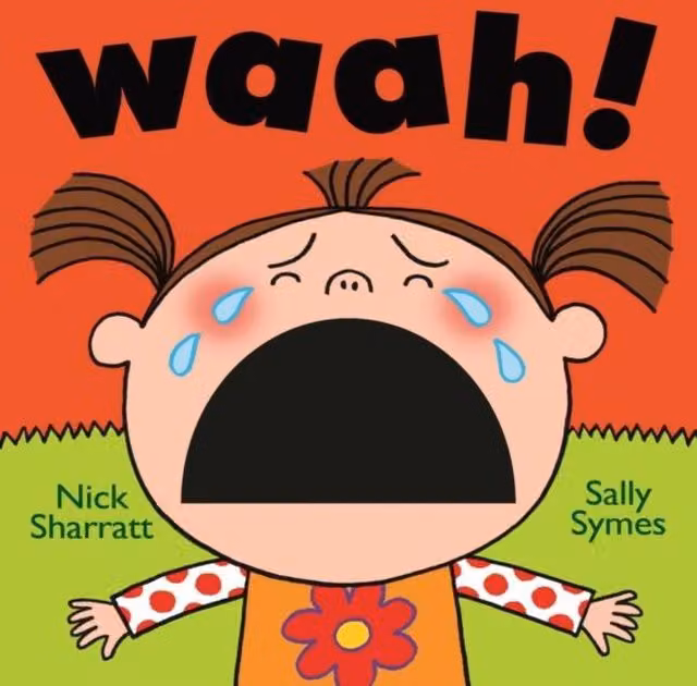 Sally Symes Waah Board Book, Multicolour Cardboard