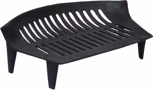 Simpa Conventional Large Fire Grate in Black – 1