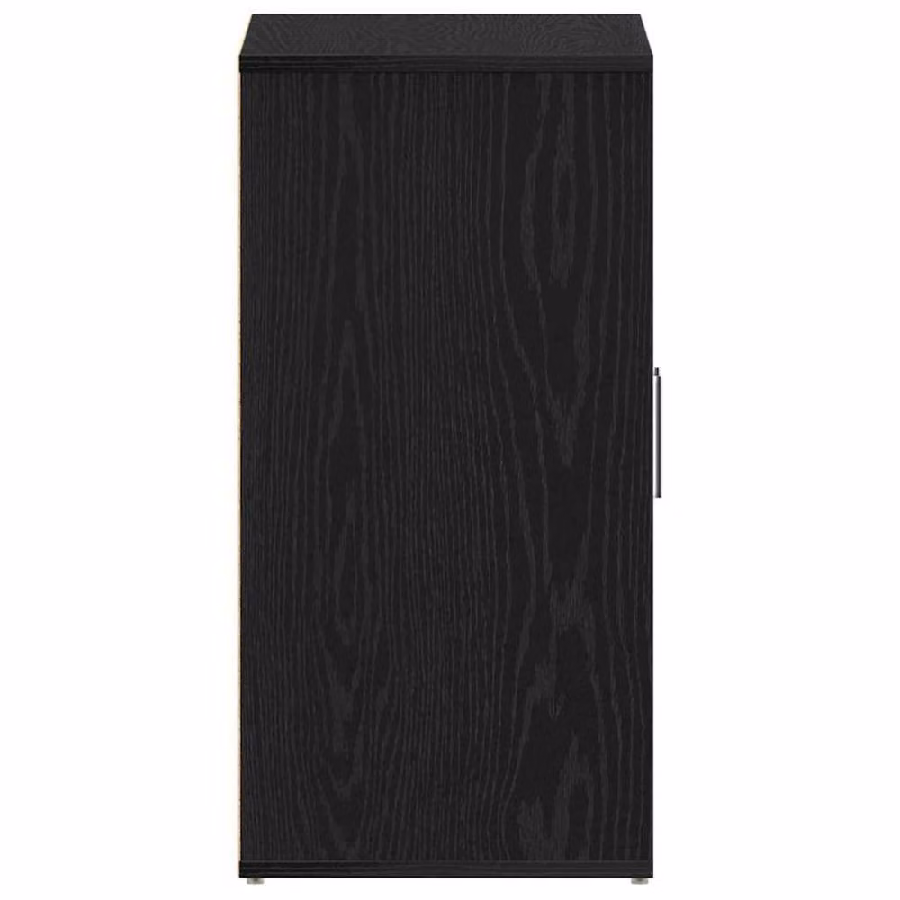 Berkfield Home Black Oak Shoe Cabinet, W/D/H: 60 x 35 x 70 cm – 3
