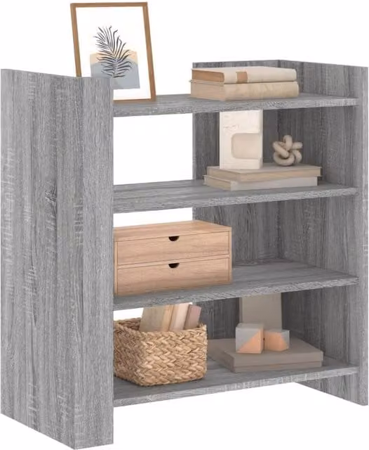 Berkfield Home Grey Sonoma Sideboard in Engineered Wood W/D/H: 73.5 x 35 x 75 cm – 1